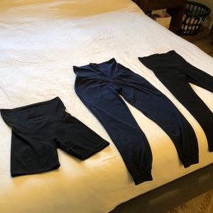 Beyond Yoga maternity leggings, bike shorts, & joggers (all3!)